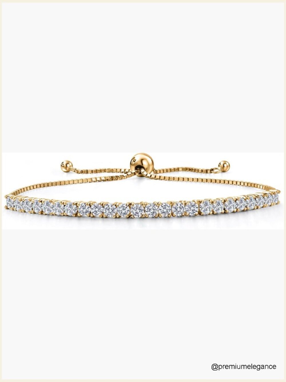 Lab Grown Diamond Tennis Bracelet, 2-2.65 Cttw, Sterling Silver, Adjustable